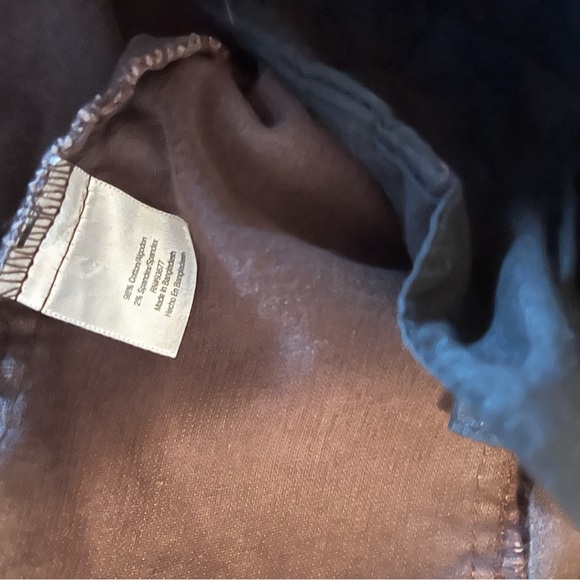 St.John’s Bay Stretch Women’s Brown Corduroy Button Up Jacket Size:Large - Picture 8 of 8